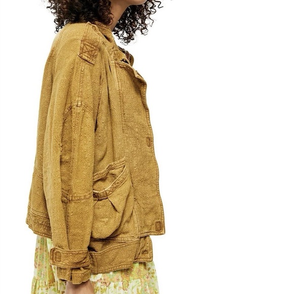 Free People Jayde Safari Bomber Jacket - Picture 6 of 10